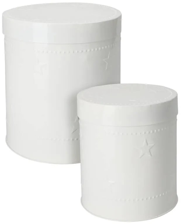 Σετ Δοχείο Τροφίμων H & S Collection με καπάκι, 16x18cm, 20x22cm