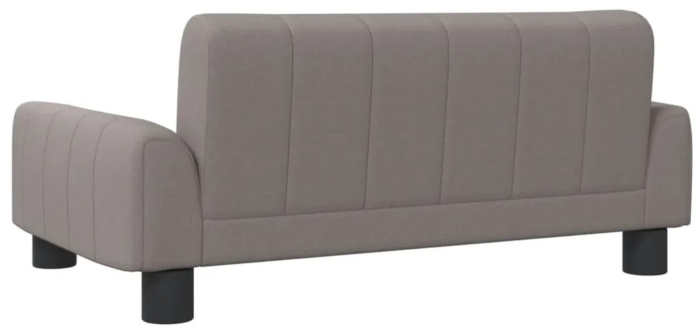 vidaXL Καναπές Παιδικός Taupe 70 x 45 x 30 εκ. από Ύφασμα