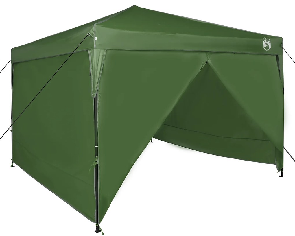 vidaXL Σκηνή Canopy Pop-up Πράσινο 300 x 300 cm ύφασμα