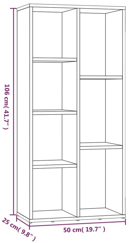 ΒΙΒΛΙΟΘΗΚΗ ΓΚΡΙ SONOMA 50 X 25 X 106 ΕΚ. 815445