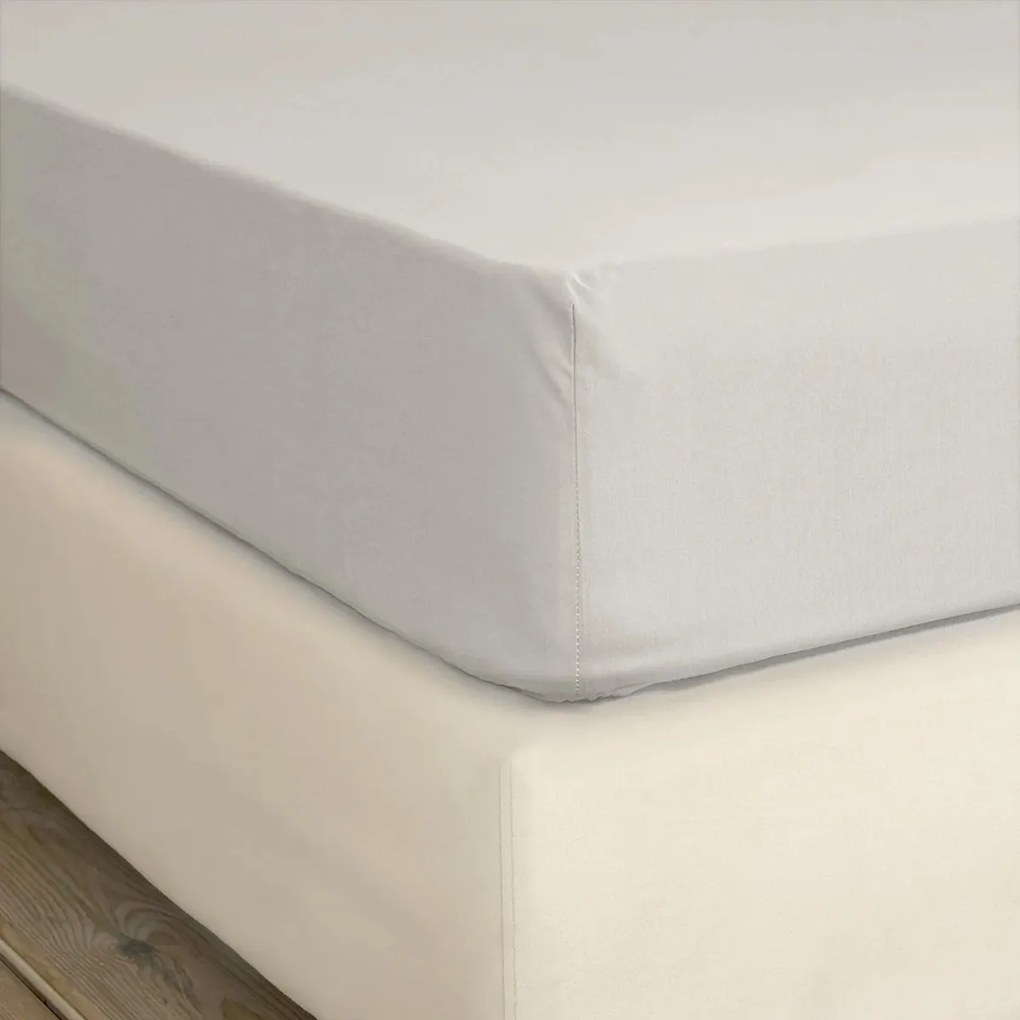 Σεντόνι Ημίδιπλο Με Λάστιχο (120x200+32) Nima Unicolors SS24 Μπεζ