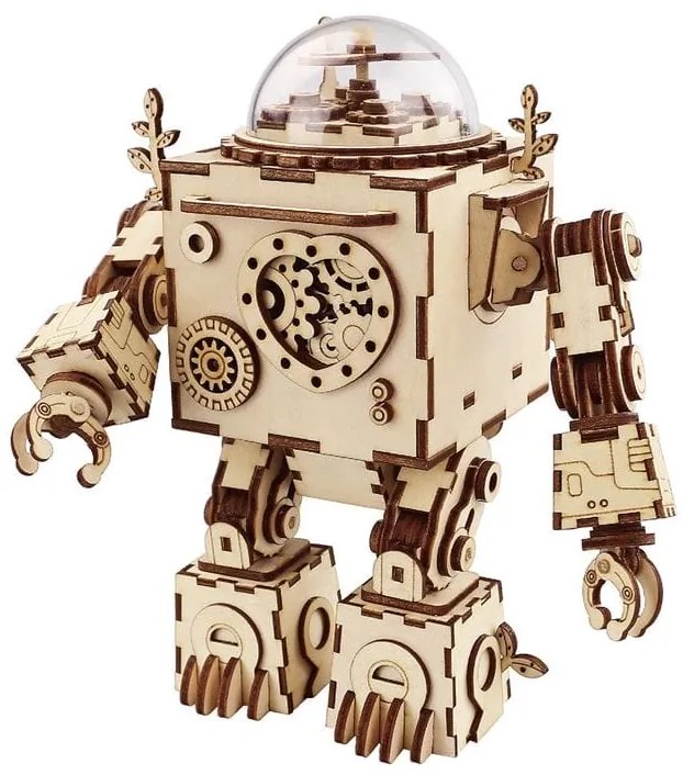 ROBOTIME ORPHEUS MUSIC BOX 3D Ξύλινο Μηχανικό Puzzle