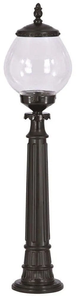 Φωτιστικό Δαπέδου 685AVN1285 Φ25x95cm E27 40W Black Opviq