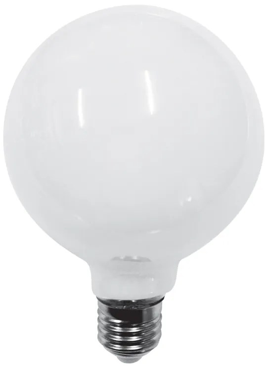 InLight Ε27 LED Filament G95 8watt με γαλακτερό κάλυμμα (7.27.08.36.1)