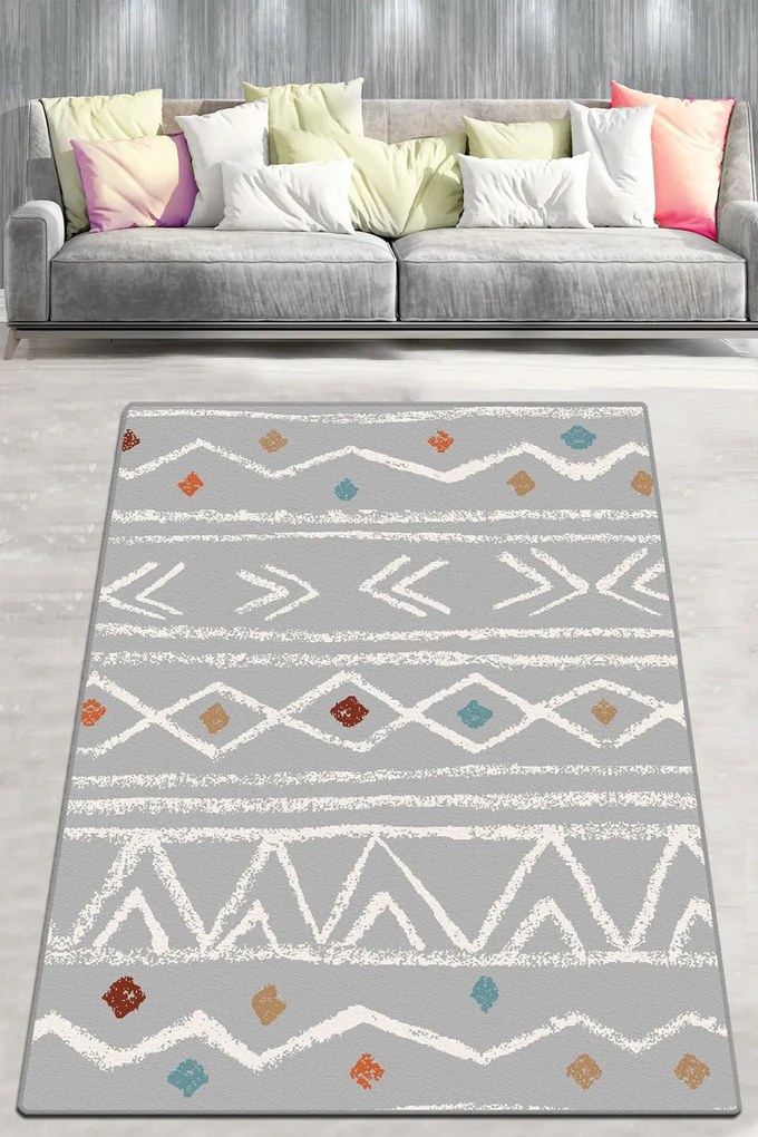 Χαλί Ballocco 929CHL1343 Grey-Multi Conceptum Hypnose 100X200cm