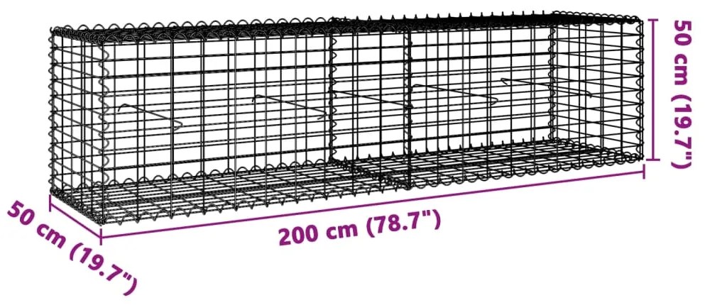 ΣΥΡΜΑΤΟΚΙΒΩΤΙΟ ΜΕ ΚΑΛΥΜΜΑ 200X50X50 ΕΚ. ΑΠΟ ΓΑΛΒΑΝΙΣΜΕΝΟ ΧΑΛΥΒΑ 3295133