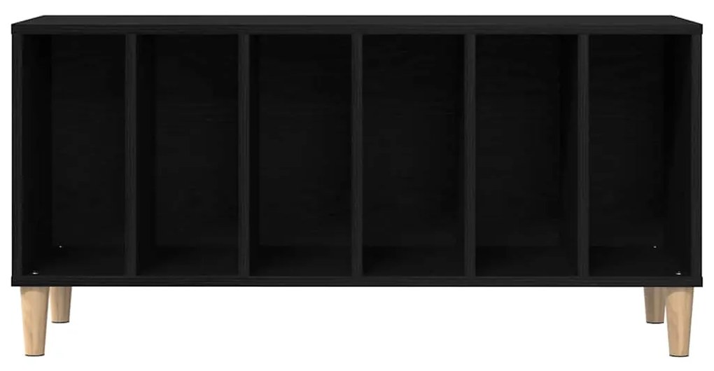 vidaXL Ντουλάπι Δίσκων Μαύρο Δρυς 100x38x48 εκ Επεξεργασμένο Ξύλο