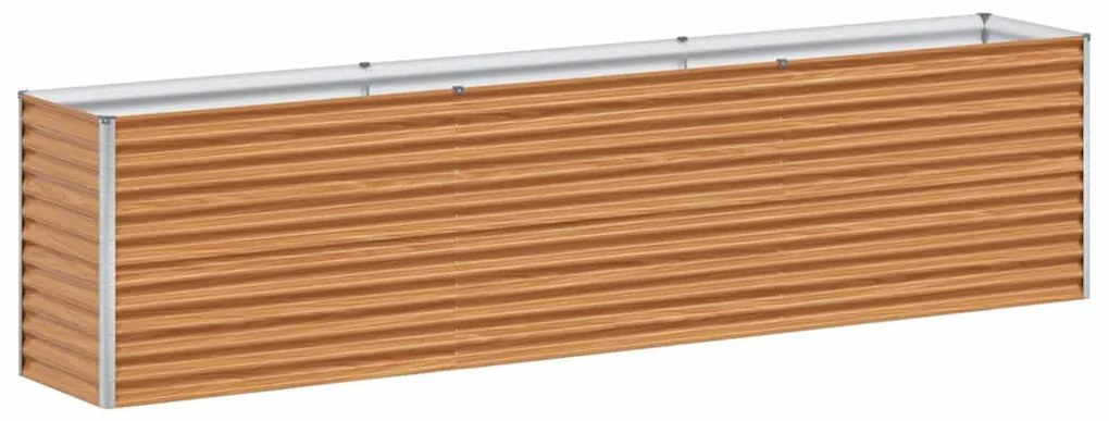 vidaXL Υπερυψωμένη Ζαρντινιέρα 290 x 50 x 68 εκ. Επικαλυμμένος Χάλυβας