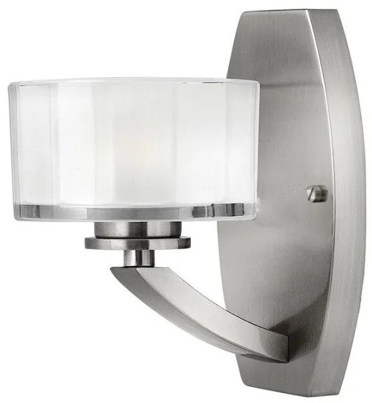 Απλίκα Φωτιστικό Τοίχου  1xG9  Νίκελ Meridian HK-MERIDIAN1 Elstead Lighting-HK-MERIDIAN1-Νίκελ Ματ HK-MERIDIAN1