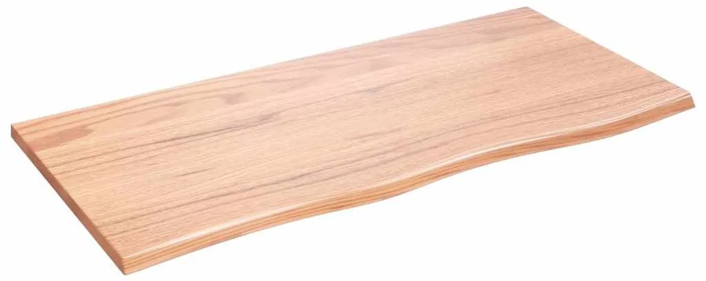 vidaXL Πάγκος Μπάνιου Αν. Καφέ 100 x 50 x 2 εκ. Επεξεργ. Μασίφ Ξύλο