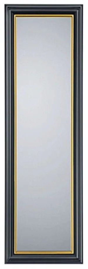Καθρέπτης Τοίχου Ina 1230280 50x150cm Black-Gold Mirrors &amp; More Plastic, Glass