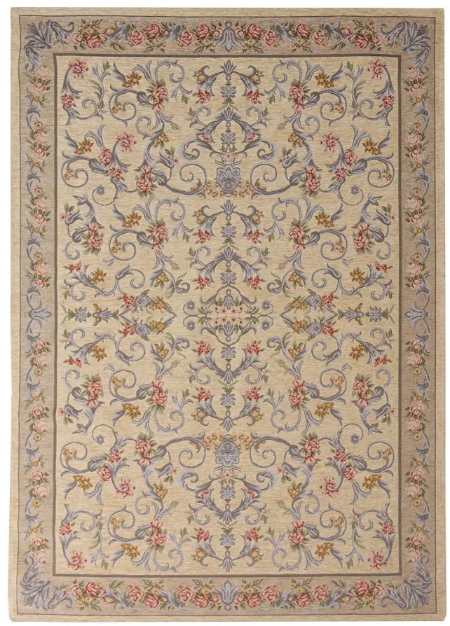 Χαλί Canvas Aubuson Round 225 T Royal Carpet - 150 x 150 cm - 16CAN225T.150150 - 16CAN225T.150150