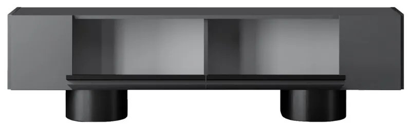 Έπιπλο τηλεόρασης Haven Megapap χρώμα ανθρακί 180x30x50εκ.