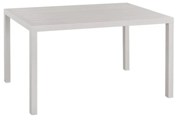 ΤΡΑΠΕΖΙ ΑΛΟΥΜΙΝΙΟΥ ΣΕ ΛΕΥΚΗ ΑΠΟΧΡΩΣΗ 140Χ80X75,5Υεκ. FB95571.01 0532404