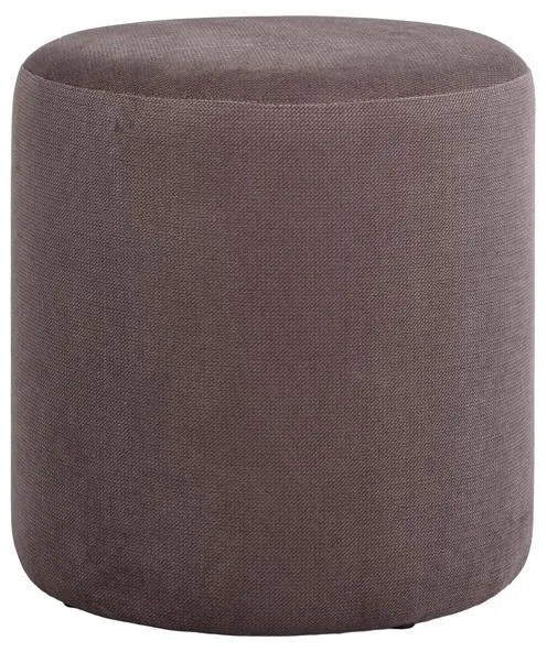 Σκαμπό Circlo Fylliana Στρόγγυλο Καφέ 34x35εκ. 34x34x35 εκ.