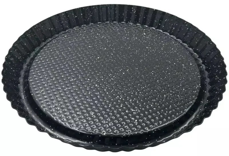 Φόρμα Τάρτας Klausberg KB 7835, 28 см, Ατσάλι, Αντικολλητική επίστρωση, Μαύρο