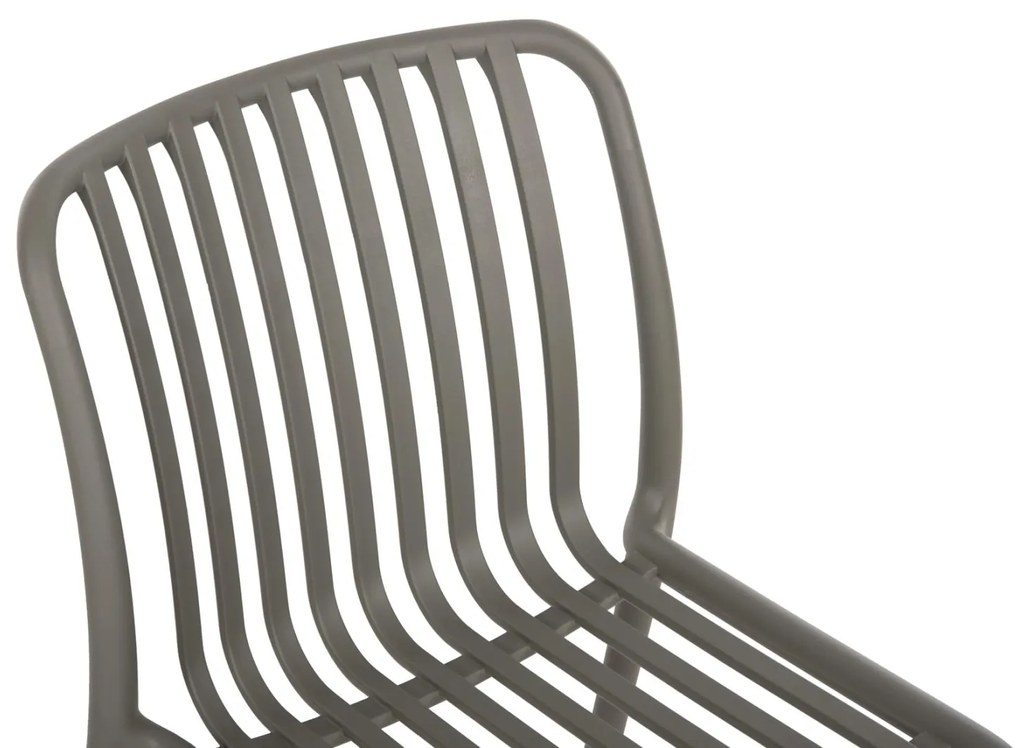 Καρέκλα CONVEE C6104.07 Πολυπροπυλενίου Dark Olive 48x56x79Y εκ. 48x56x79 εκ.