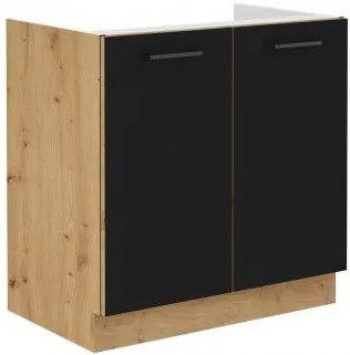 Επιδαπέδιο ντουλάπι νεροχύτη Modernus 80 ZL 2F BB