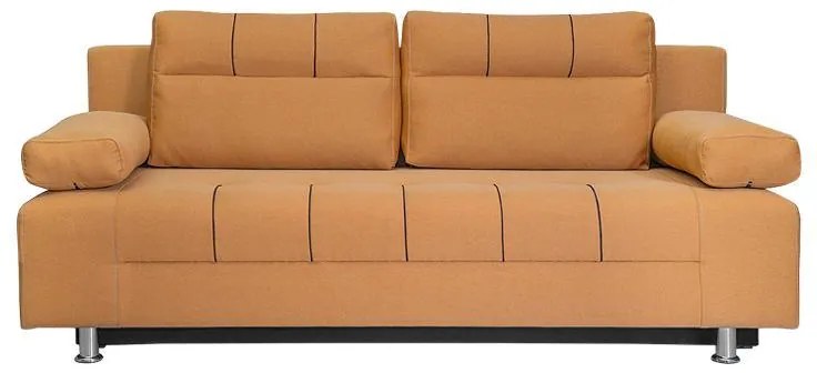 Καναπές - Κρεβάτι Censo Fylliana Πορτοκαλί 200x83x85 εκ. 200x83x85 εκ.