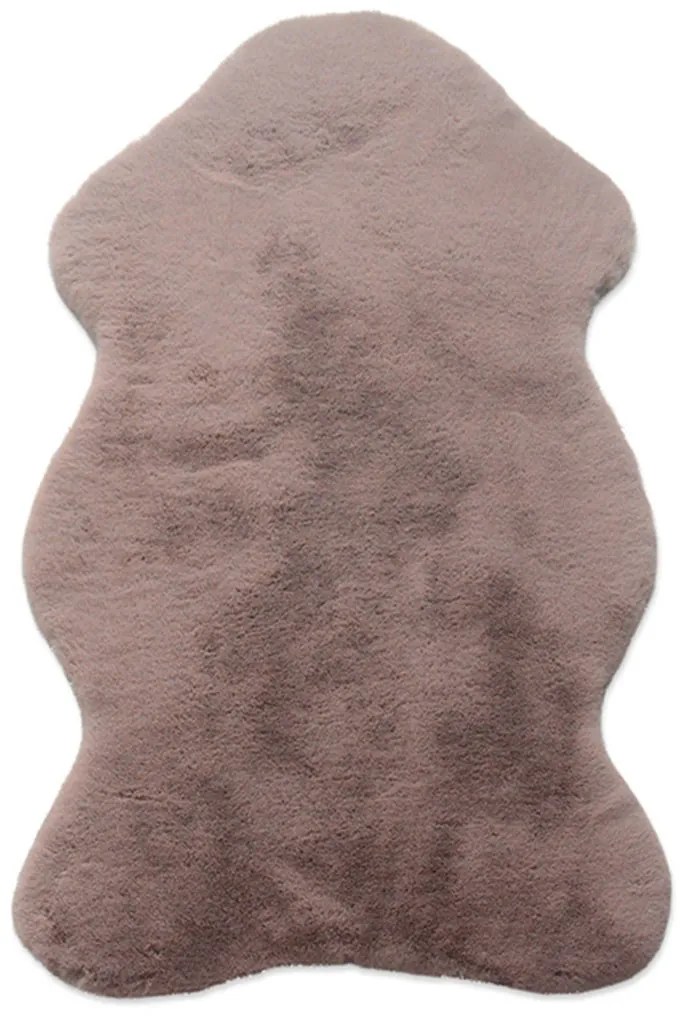 Γούνινο Χαλί Διαδρόμου (80x120) New Plan Softy TD32 Dark Pink