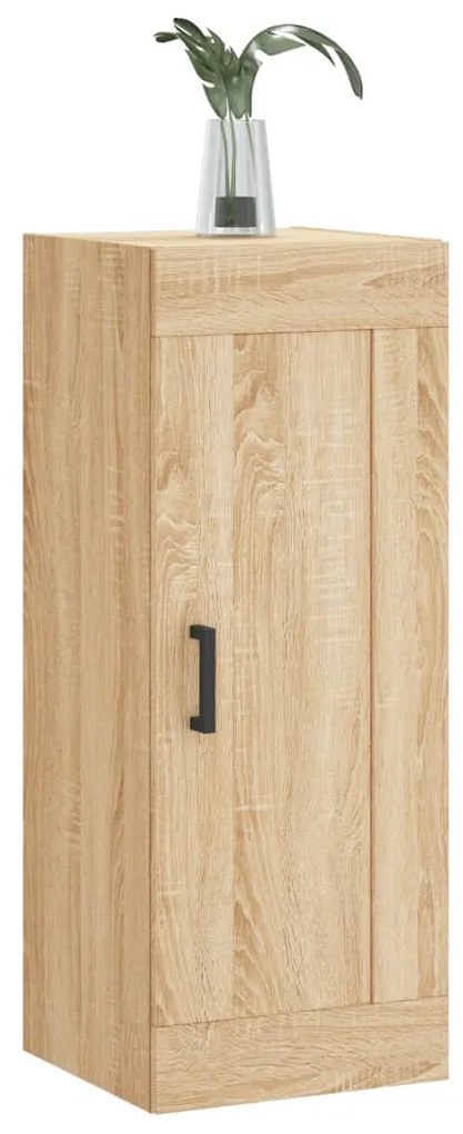 vidaXL Ντουλάπι Τοίχου Sonoma Δρυς 34,5 x 34 x 90 εκ. Επεξεργ. Ξύλο