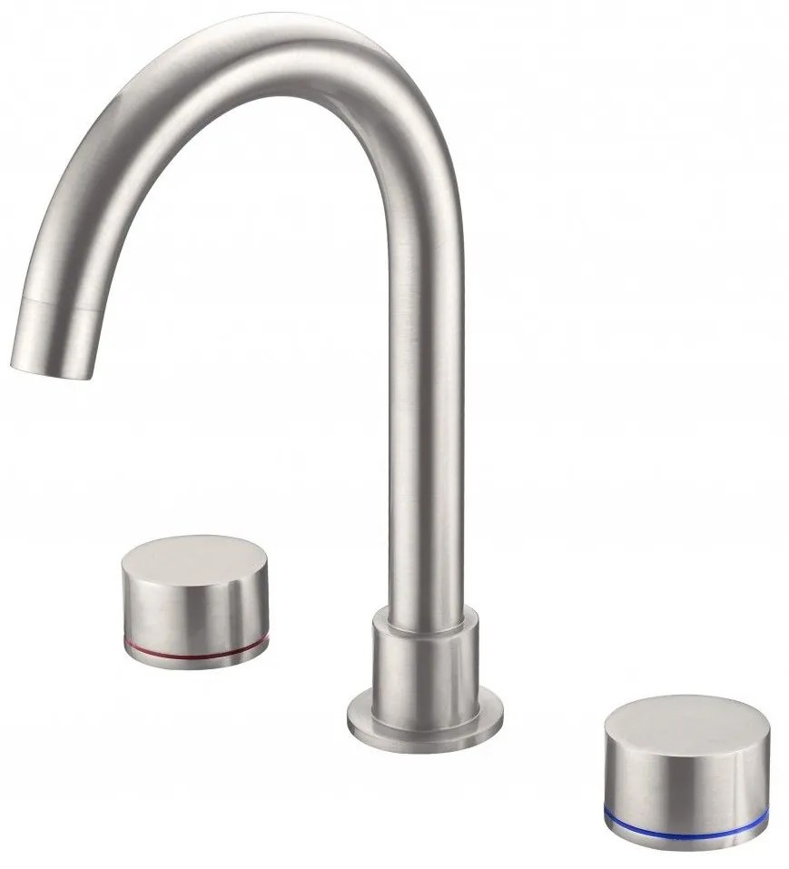 Sparke NERA-01 Εντοιχισμένος Μίκτης Νιπτήρα Brushed Nickel