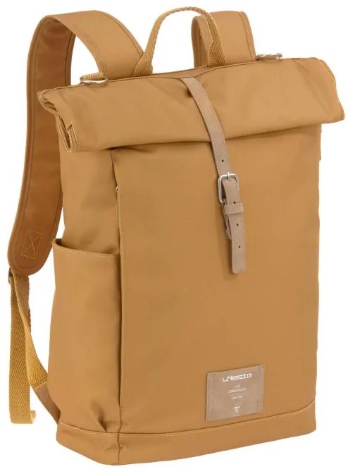 Laessig Τσάντα αλλαγής Πλάτης Rolltop curry