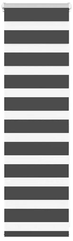 Ζέβρα τυφλή Μαύρο Πλάτος υφάσματος 50,9 εκ. Πολυεστέρας