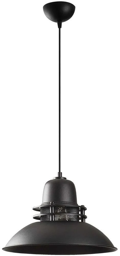 Φωτιστικό Οροφής Saglam 892OPV1569 Φ34x123cm 1xE27 40W Black Opviq