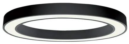 Πλαφονιέρα Φωτιστικό Οροφής LED 66W 4000Κ Φ90cm Ring Viokef 3915-0109-4-B-N Μαύρο