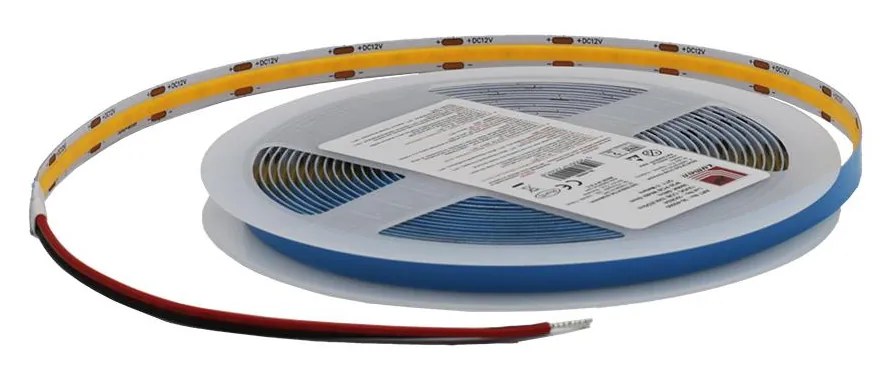 Adeleq Ταινία COB LED 5m 12VDC 5W Και 320LED Ανά Μέτρο IP20 Θερμό 30-45500
