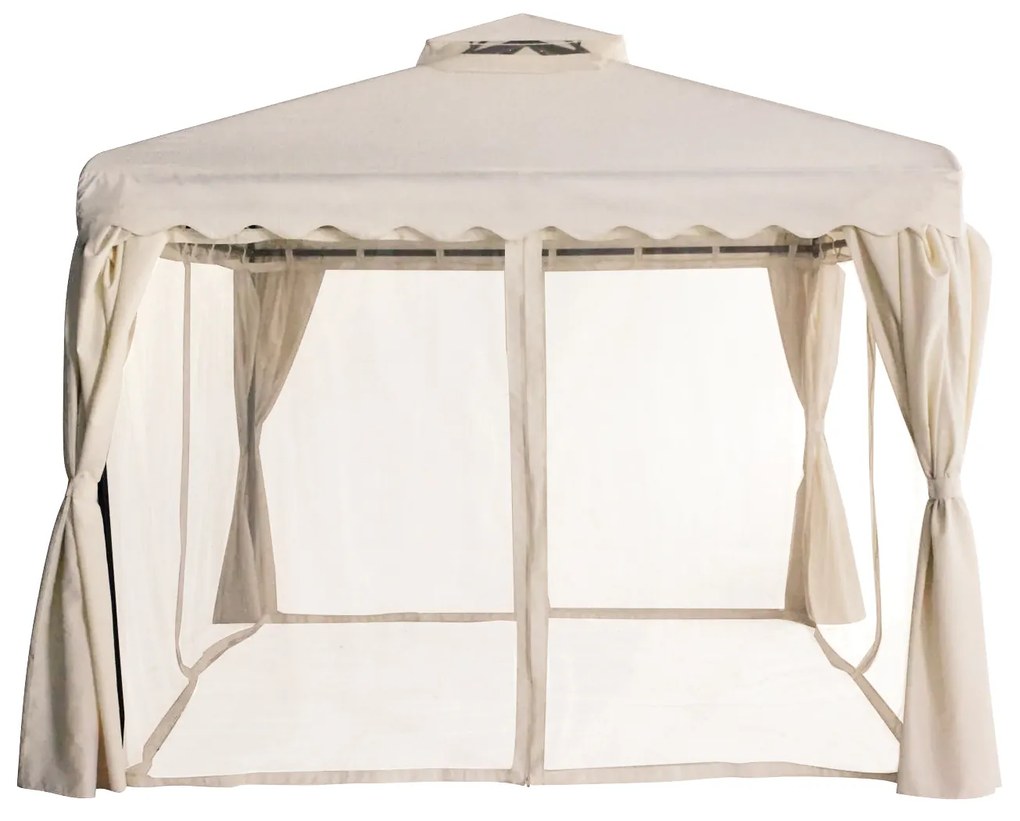 Κιόσκι ArteLibre Letitsia Μπεζ PA/Polyester 3x3x2.75m Arte-14550005