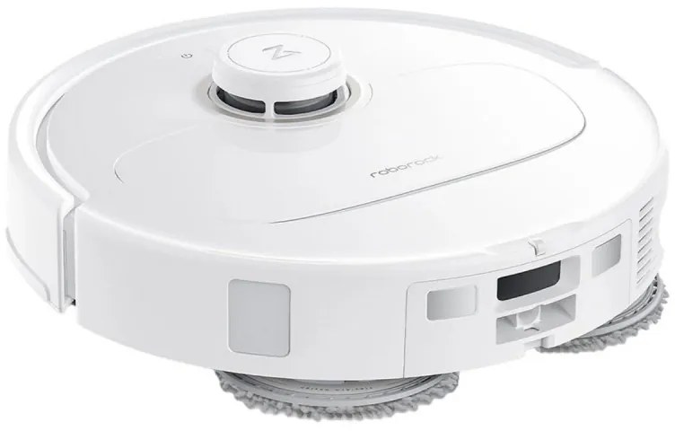 Ρομποτική ηλεκτρική σκούπα Roborock Q Revo Max V, 7000Pa, 180 λεπτά, 300 m2, Στεγνό/Μικρό, Wi-Fi, PreciSense® LiDAR + Reactive AI, Φωνητικός βοηθός, Λευκό