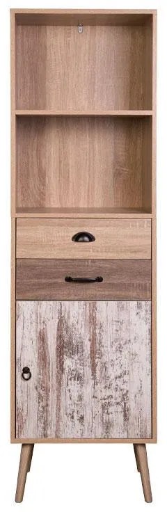 Ραφιέρα Lounge Fylliana Sonoma Oak 50x39,5x171 εκ. 50x39.5x171 εκ.