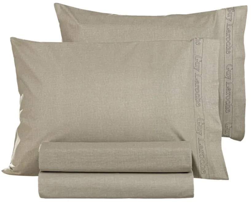 Παπλωματοθήκη King Size (255x245) Guy Laroche Color Plus Μπεζ