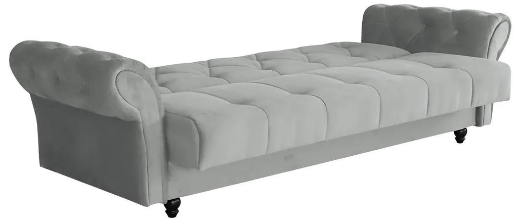 Καναπές κρεβάτι Columbus 209, Αποθηκευτικός χώρος, 90x240x90cm, 69 kg, Πόδια: Ξύλο | Epipla1.gr