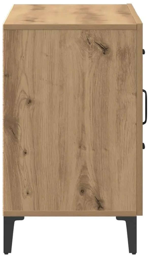 vidaXL Σκευοθήκη Δρυς τεχνίτης 100x36x60 cm Κατασκευασμένο ξύλο