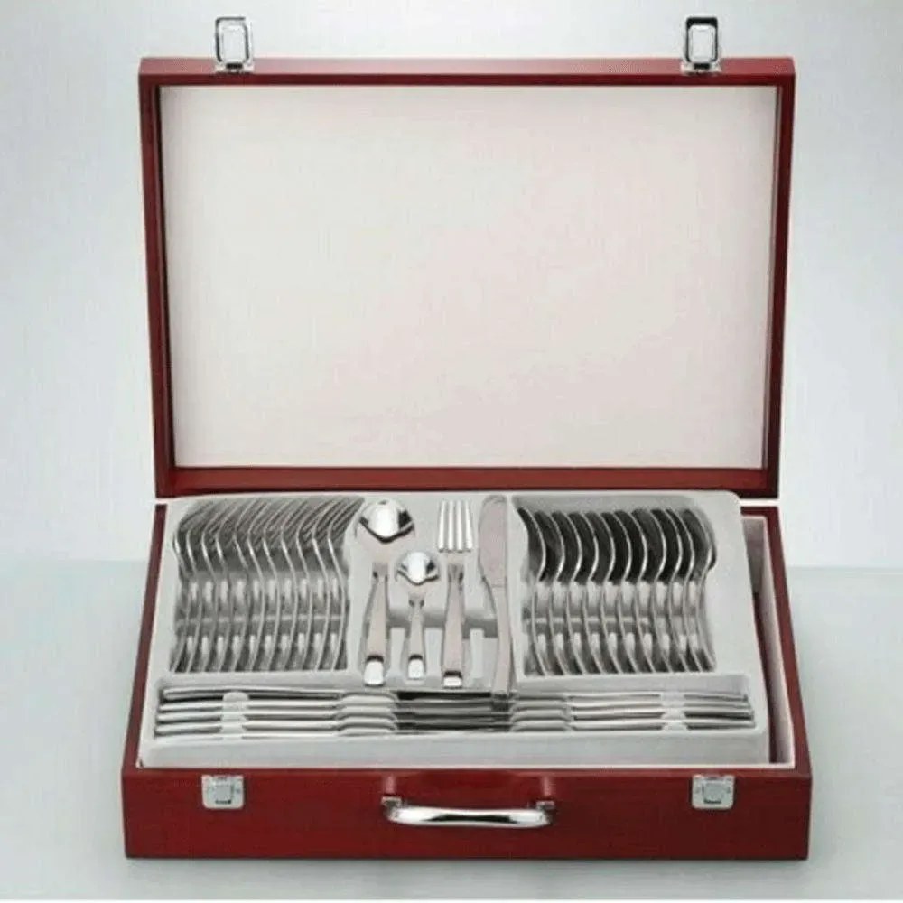 Σετ Ανοξείδωτα Μαχαιροπίρουνα Inka 18/10 Σε Κουτί Δώρου - 3mm - Cryspo Trio - 72τμx