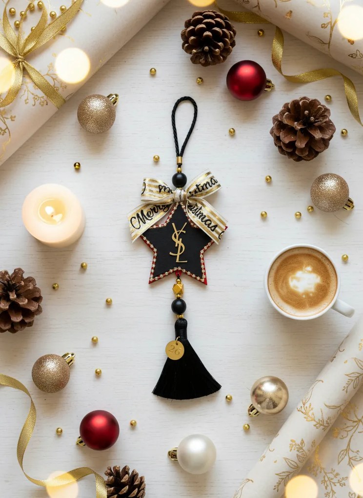 Κρεμαστό Γούρι Couture Αστέρι YSL