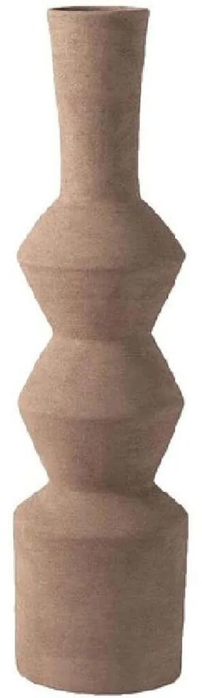 Βάζο TOF109 15x60cm Brown Espiel Κεραμικό