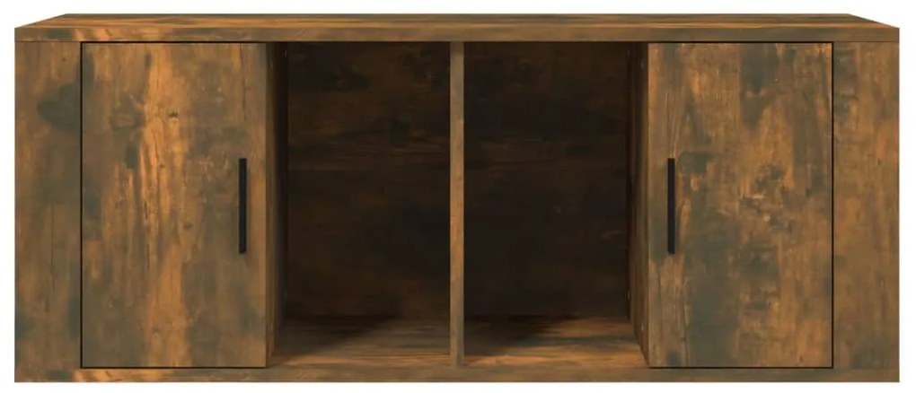 vidaXL Έπιπλο Τηλεόρασης Καπνιστή Δρυς 100x35x40 εκ. Επεξ. Ξύλο