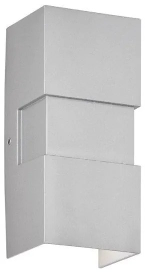 Απλίκα Φωτιστικό Τοίχου LED Ασημί Oslo 30401 Fischer Honsel-30401-Ασημί 30401