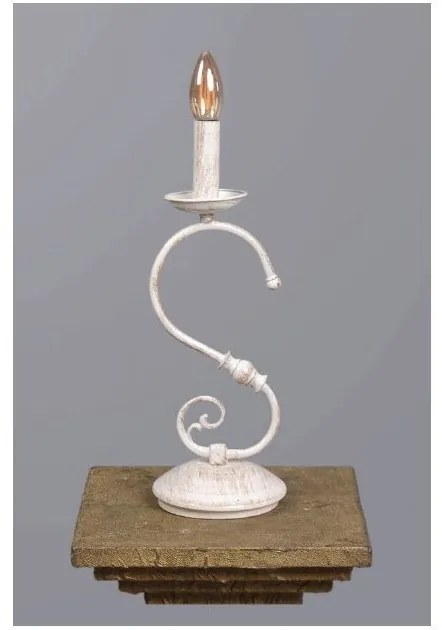 Επιτραπέζιο μεταλλικό φωτιστικό πορτατίφ InLight-3445-Λευκό 3445