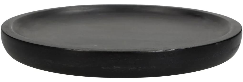 Δίσκος Μαύρο Ξύλο 25.4x25.4x2.5cm - Ξύλο - 05150077