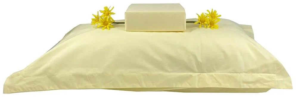 Σεντόνι Πεννιέ 6258 Yellow Astron Queen Size 250x270cm 100% Βαμβάκι