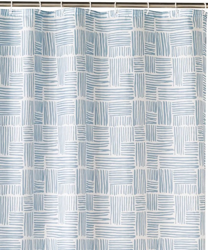 ΚΟΥΡΤΙΝΑ ΜΠΑΝΙΟΥ 180x180cm KENTIA - LOGAN 19