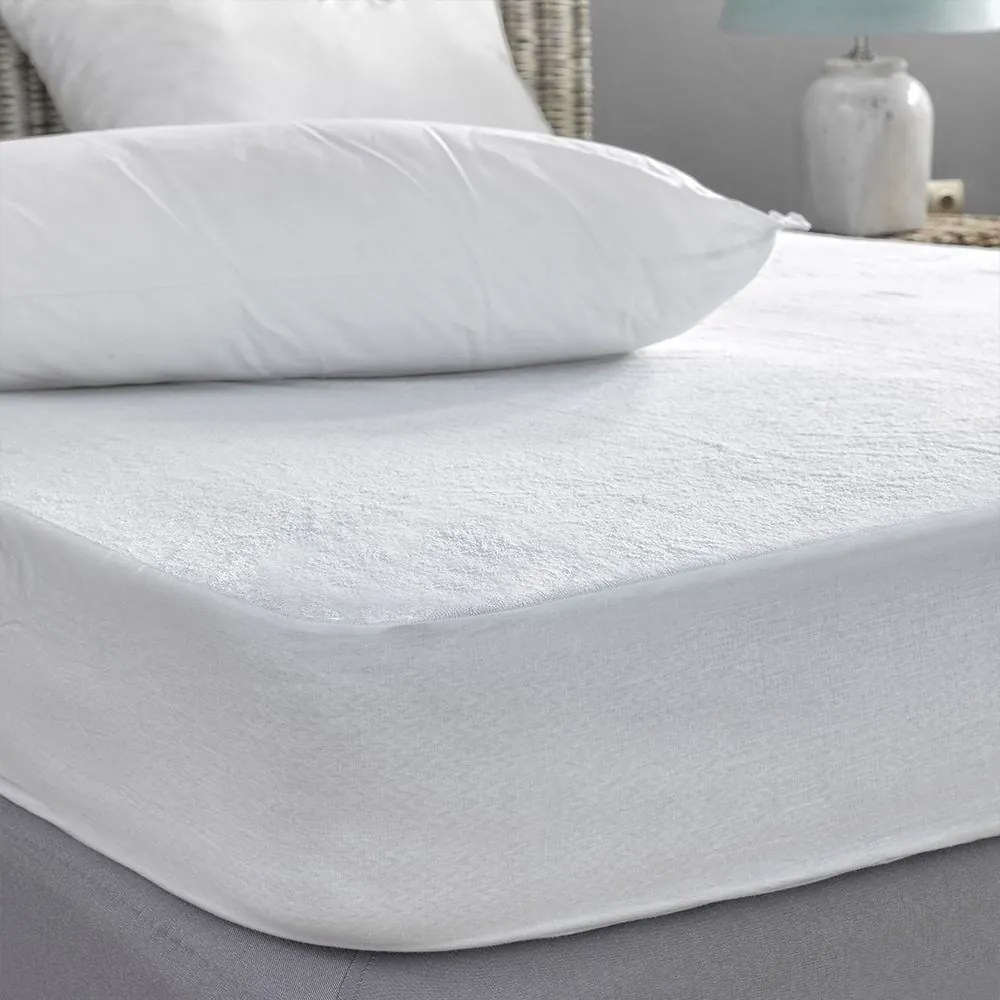 Κάλυμμα Στρώματος Comfort Jersey Waterproof White Palamaiki Ημίδιπλο 110x230cm 100% Cotton