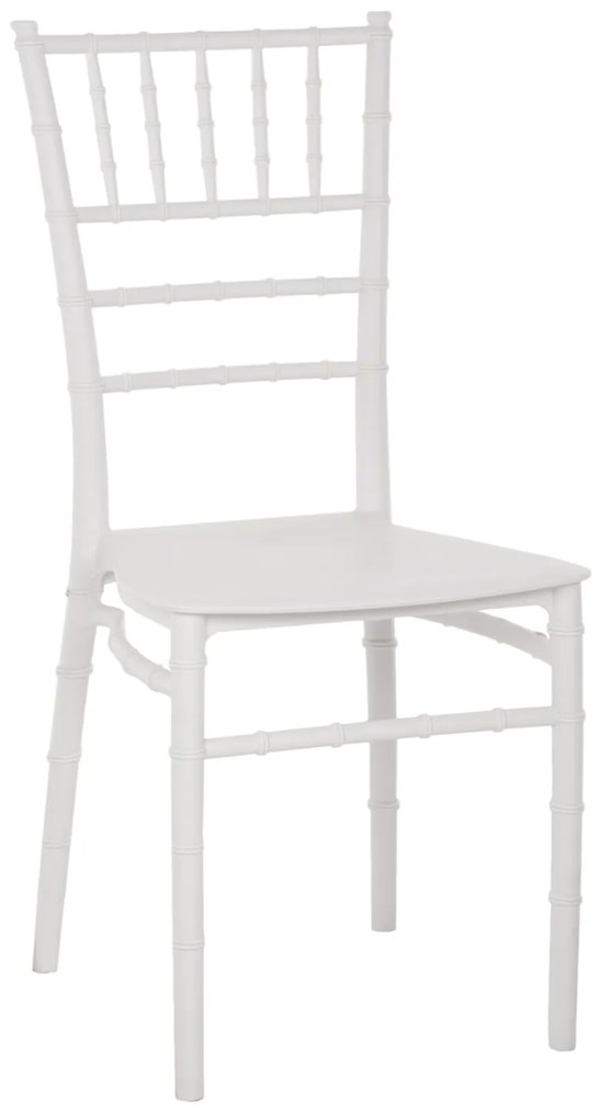 ΚΑΡΕΚΛΑ ΠΟΛΥΠΡΟΠΥΛΕΝΙΟΥ CATERING TIFFANY HM8058.31 ΛΕΥΚΟ 39x47x89Υεκ. (1 Τεμμάχια)
