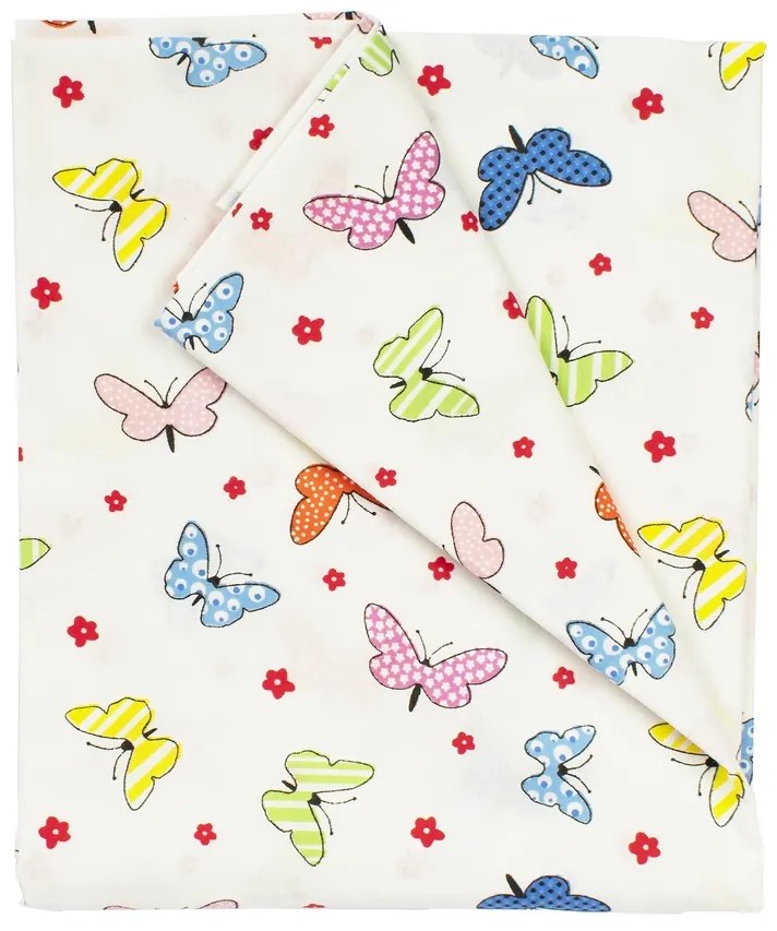 DIMcol ΠΑΝΑ ΧΑΣΕΣ ΒΡΕΦ Cotton 100% 80X80 Butterfly 49 Rotary Print 1914513607204998