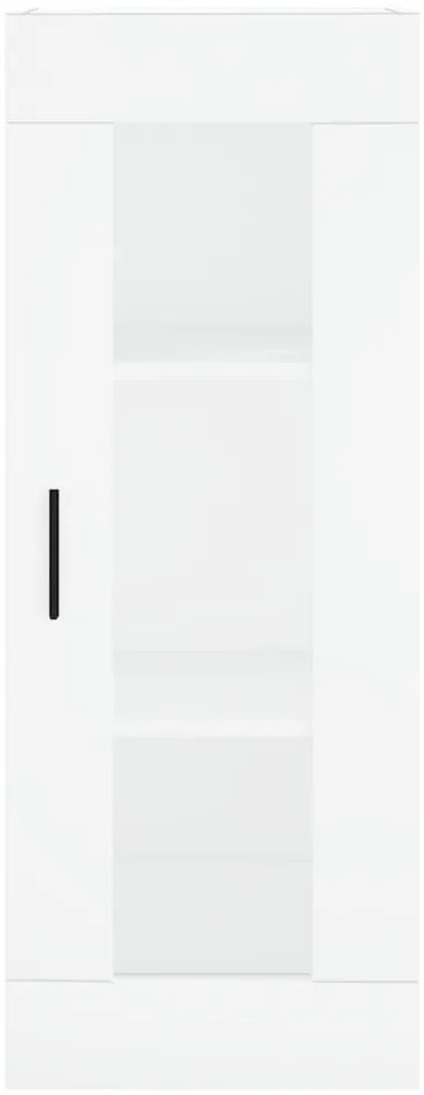 vidaXL Ντουλάπι Λευκό 34,5 x 34 x 180 εκ. από Επεξεργασμένο Ξύλο